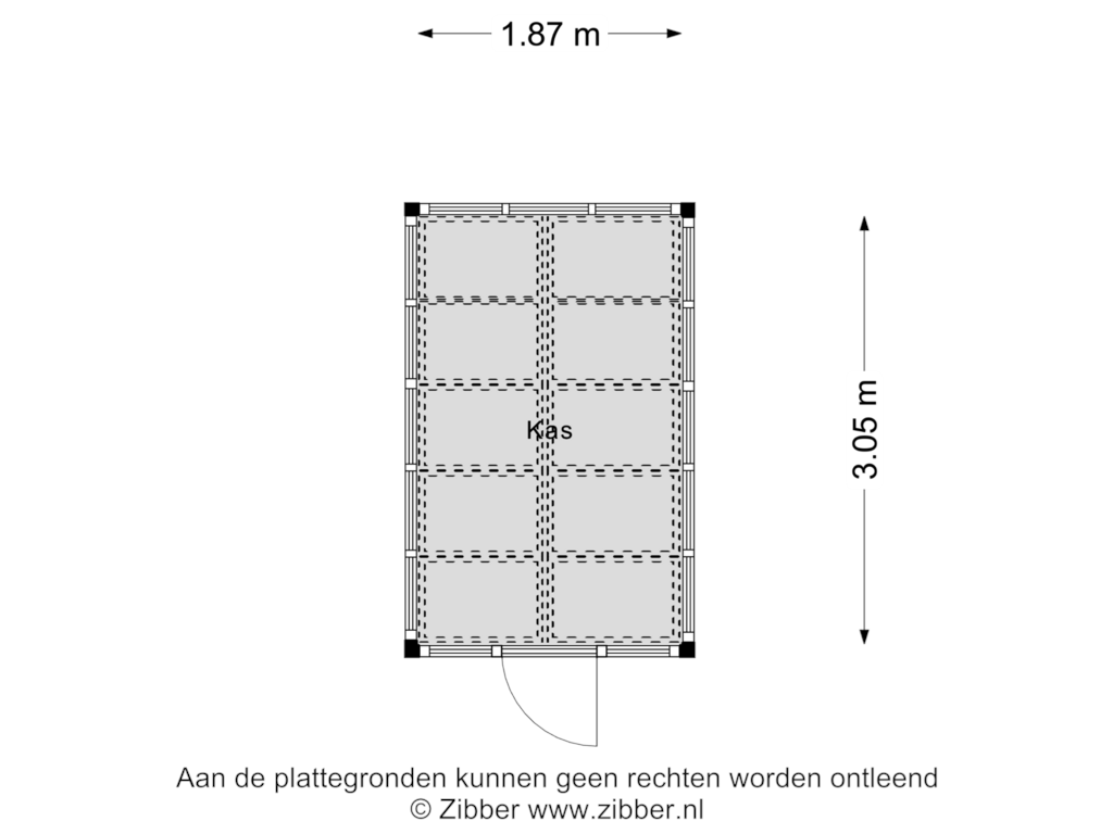 View floorplan of Kas of De Jagerstrjitte 5