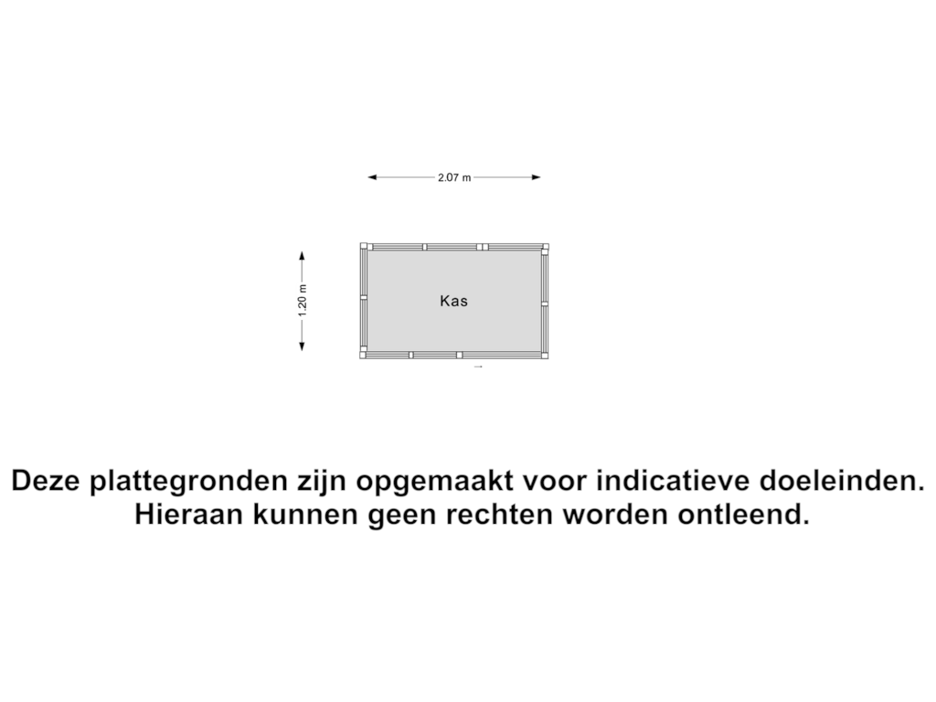 Bekijk plattegrond van Kas van Akkerdistel 7