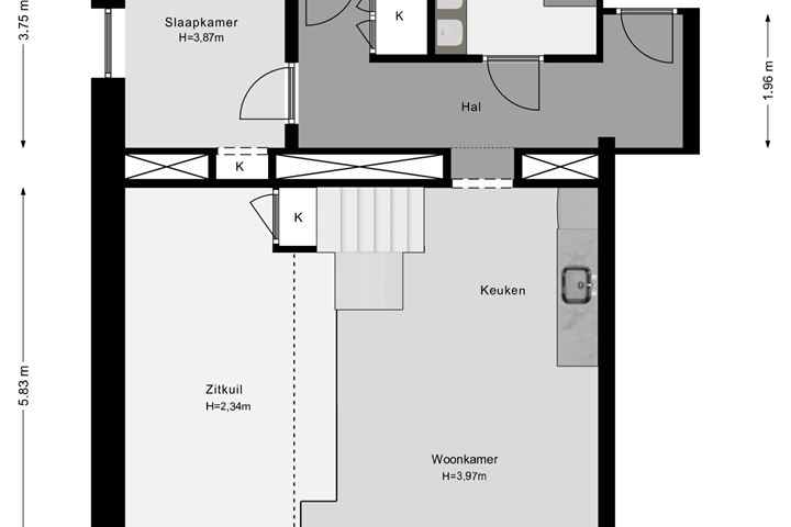 Bekijk foto 41 van 1e Pijnackerstraat 38-M