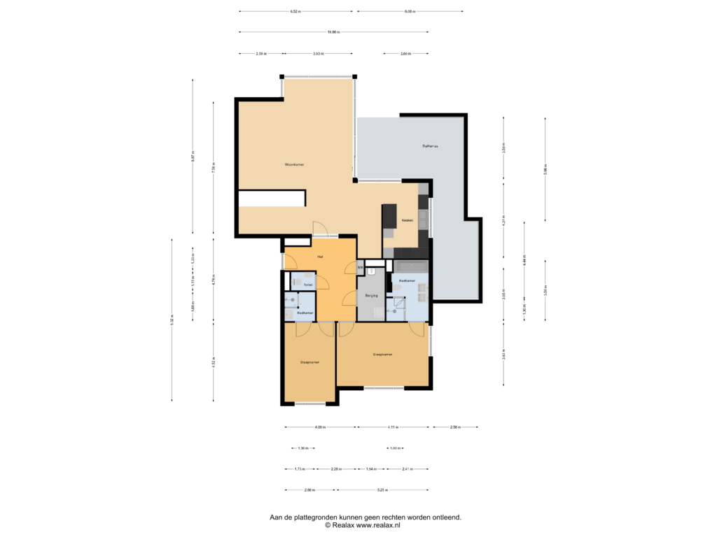 View floorplan of Verdieping of Boomgaard 21