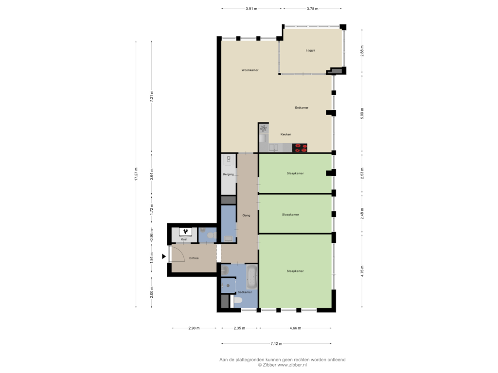 Bekijk plattegrond van Appartement van Stationsplein 94