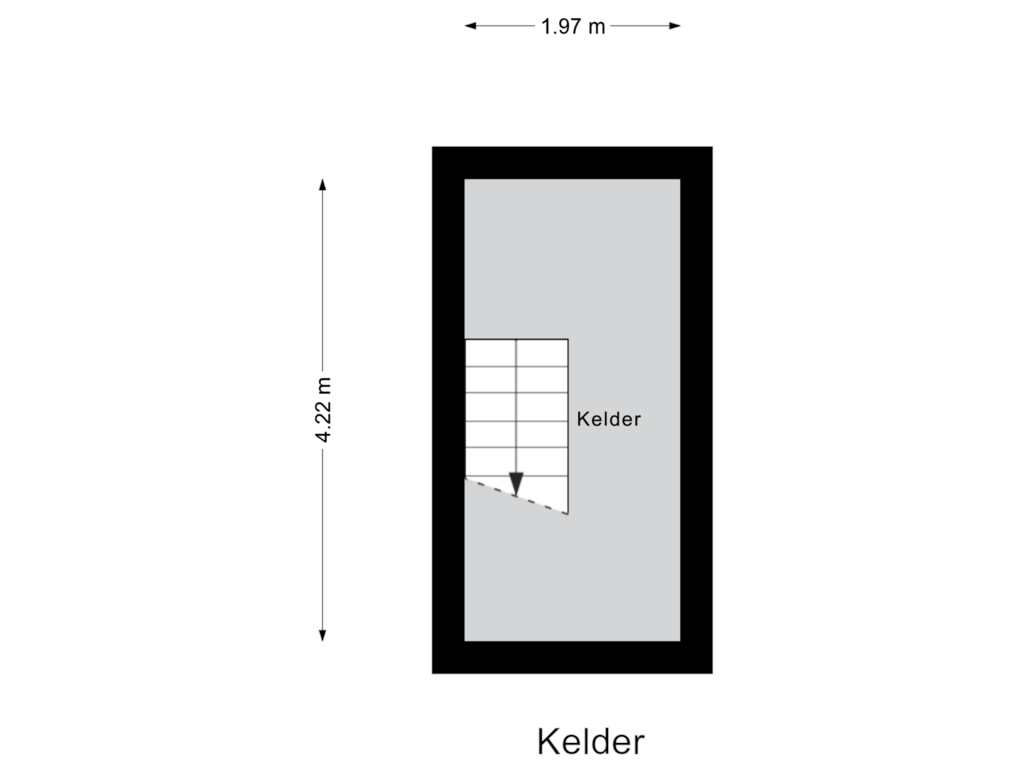 Bekijk plattegrond van Kelder van Tusveld 19