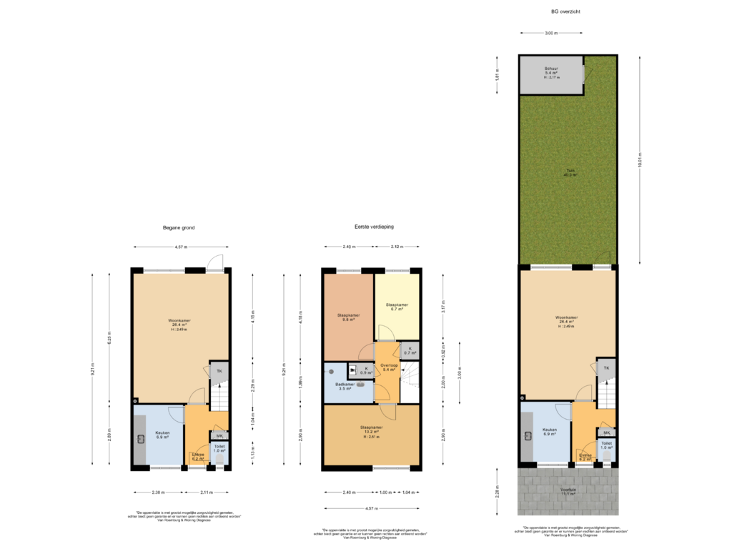 Bekijk plattegrond van Begane grond van Tongerenstraat 60