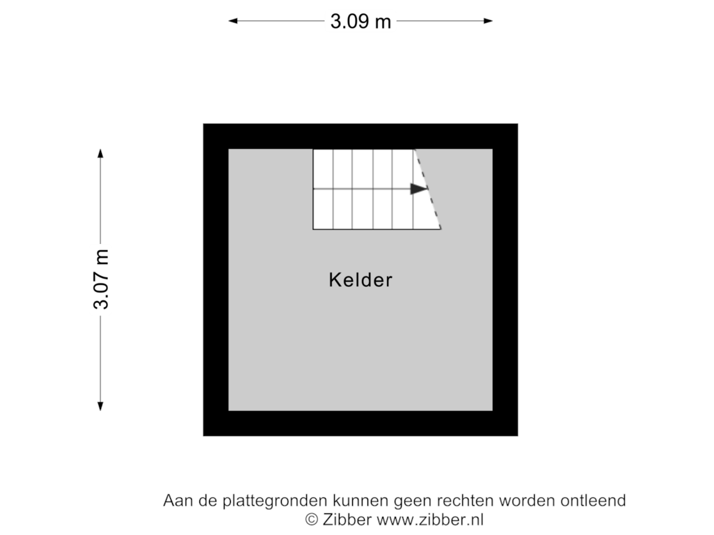 Bekijk plattegrond van Kelder van Hazenputten 17