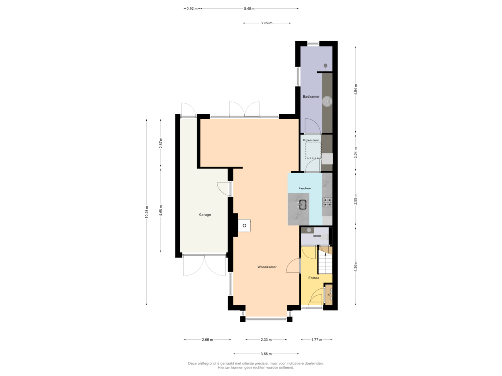 Bekijk plattegrond van Begane Grond van Pastoor van Muijenweg 96