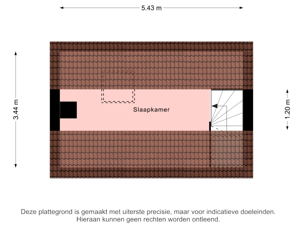 Bekijk plattegrond van 2e Verdieping van Pastoor van Muijenweg 96