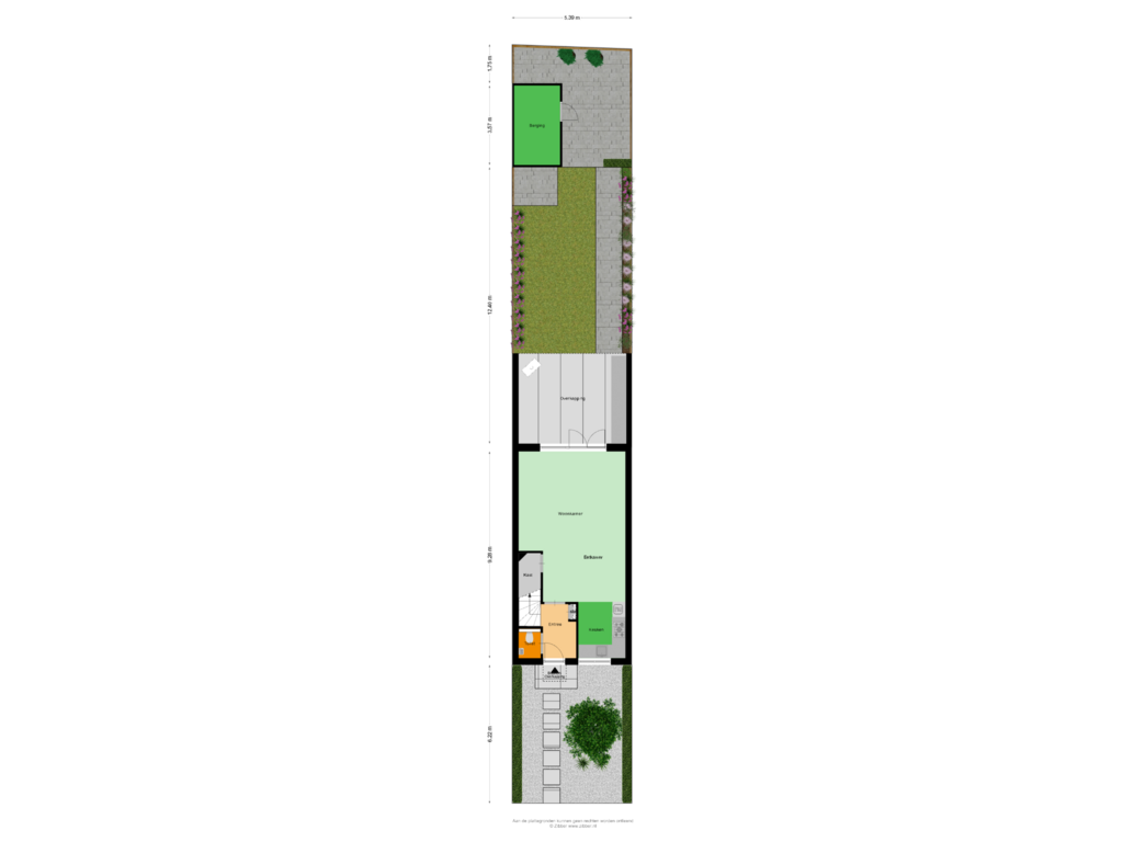 Bekijk plattegrond van Begane grond_Tuin van Den Uylstraat 29