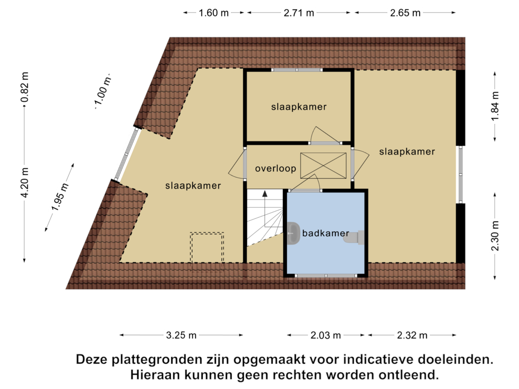 Bekijk plattegrond van 1e verdieping van It Terpspaad 1