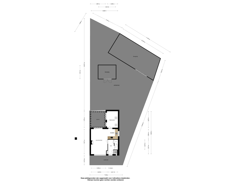 View floorplan of Begane grond of Molenlaan 25