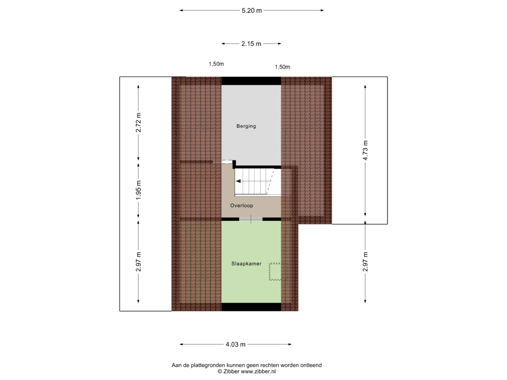 Bekijk plattegrond van Tweede verdieping van Veenhof 2214