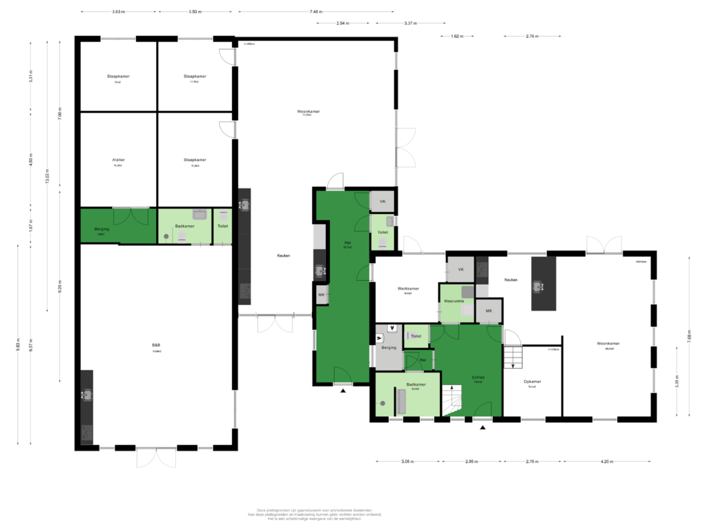 Bekijk plattegrond van Begane Grond van Laageinde 9