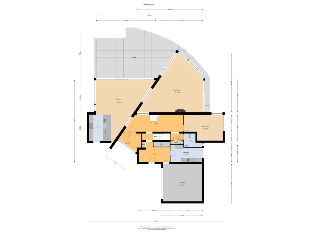 Bekijk plattegrond van Begane grond van Sterreschansweg 69