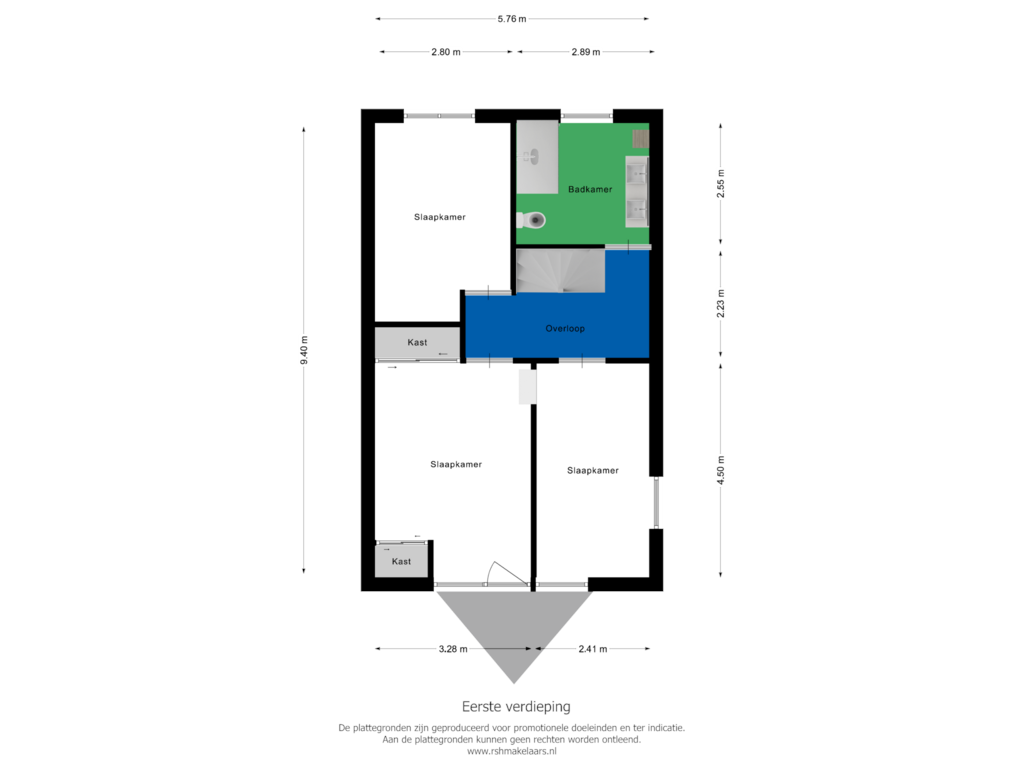 Bekijk plattegrond van Floor 1 van Veldekster 1-B