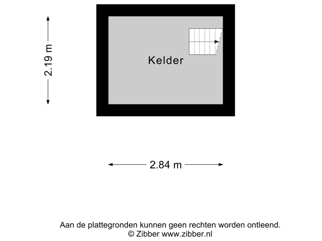 Bekijk plattegrond van Kelder van Schepperbuurt 16