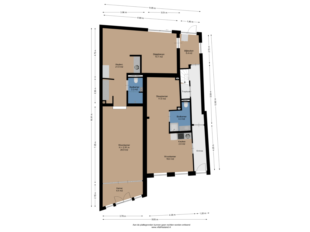 Bekijk plattegrond van Begane Grond van Hooiblokstraat 5