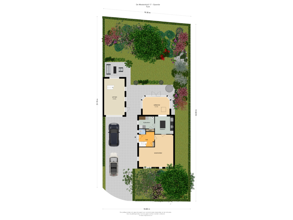 View floorplan of Tuin of De Westerkluft 17