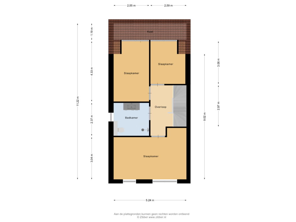 Bekijk plattegrond van Eerste Verdieping van Hof van Herpt 1