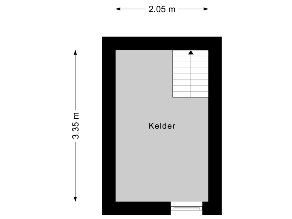 Bekijk plattegrond van Kelder van Enschotsestraat 177