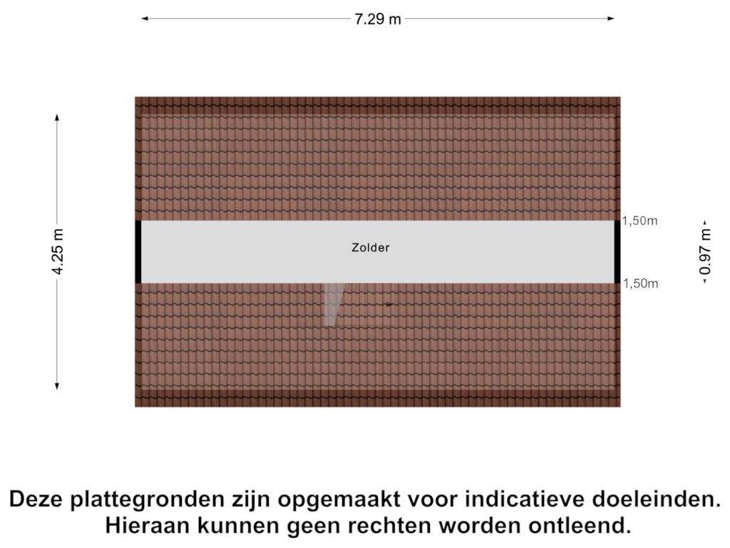 Bekijk plattegrond van Garage Zolder van Kadijk 2