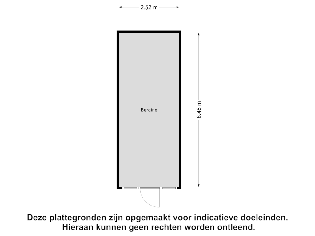 Bekijk plattegrond van Berging van Kadijk 2