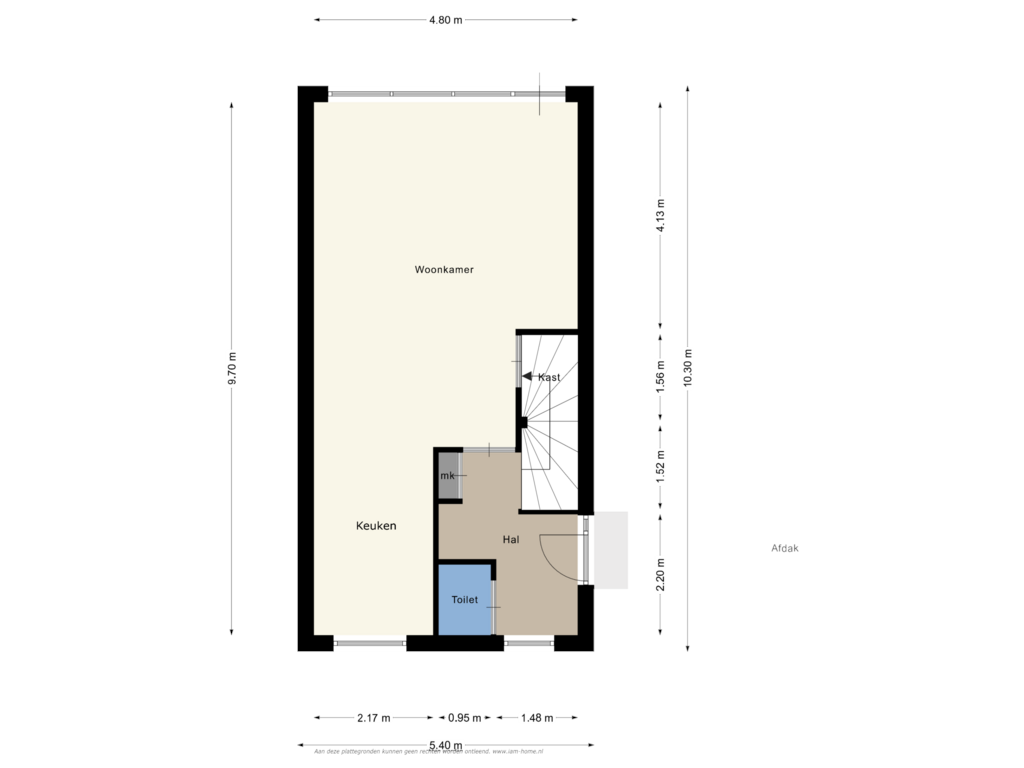 Bekijk plattegrond van Beganegrond van Kerkekkers 2