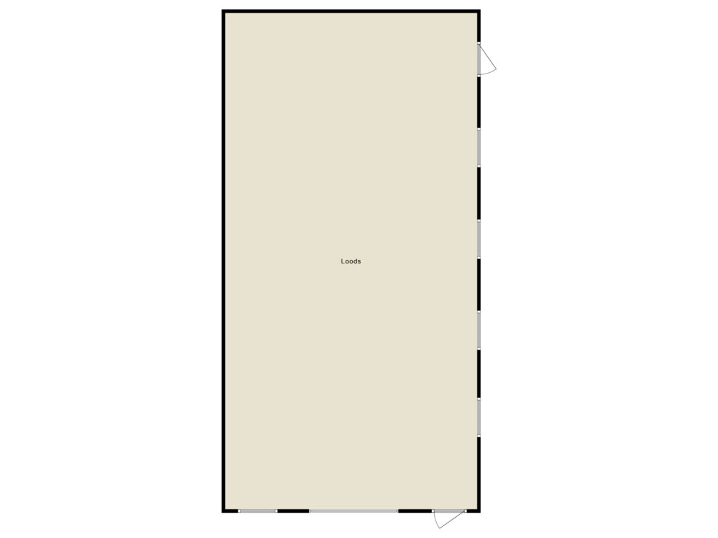 Bekijk plattegrond van Loods van Oranjekanaal N.Z. 24