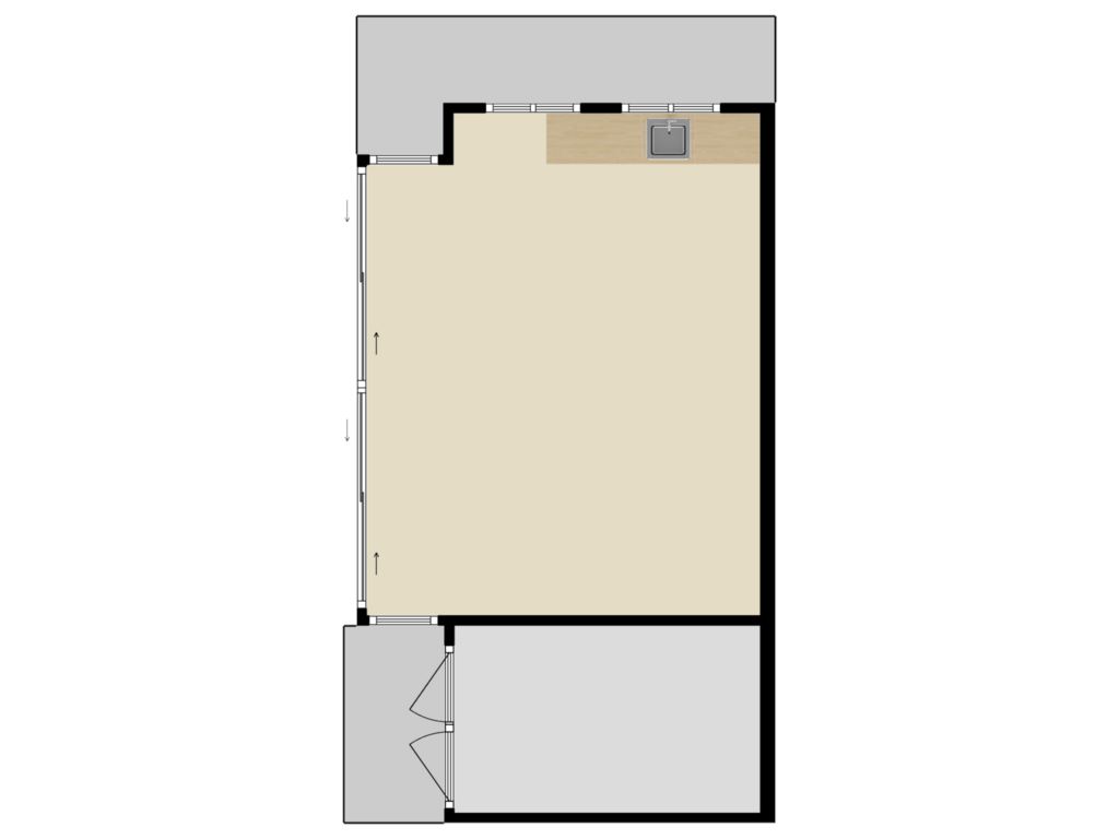 Bekijk plattegrond van Tuinhuis van Amroth 14