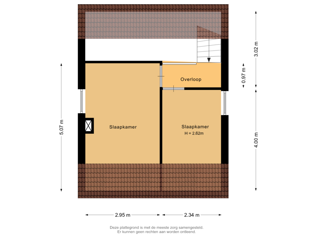 Bekijk plattegrond van Eerste verdieping van Kemphaan 1