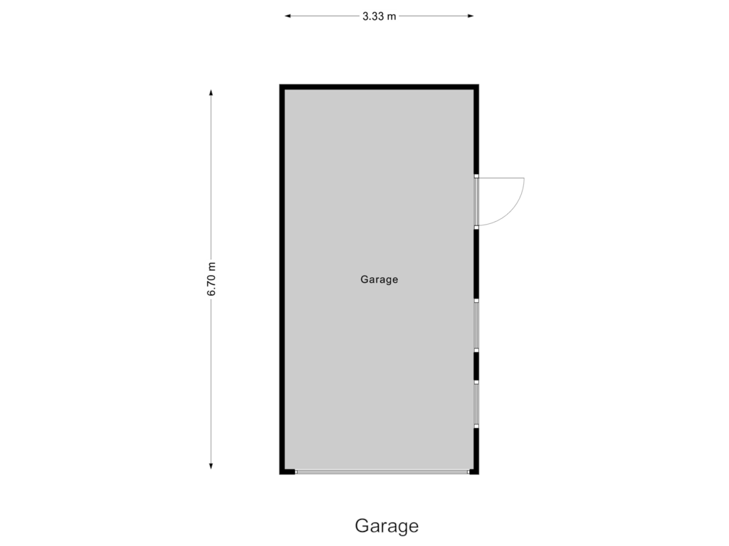 Bekijk plattegrond van Garage van Tolheksbos 6