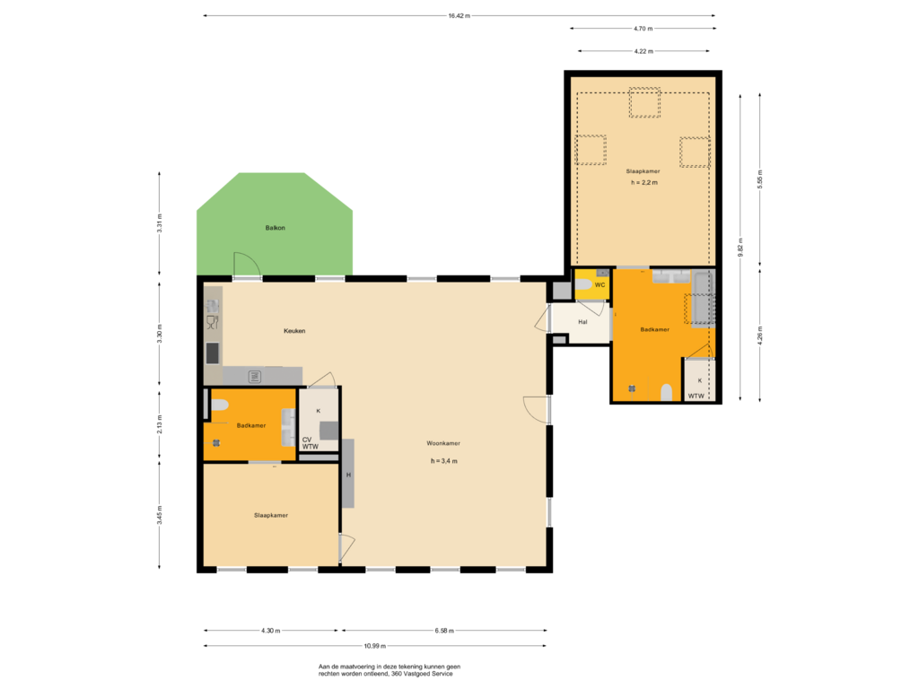 View floorplan of 2e Verdieping of Jansbinnensingel 20-3