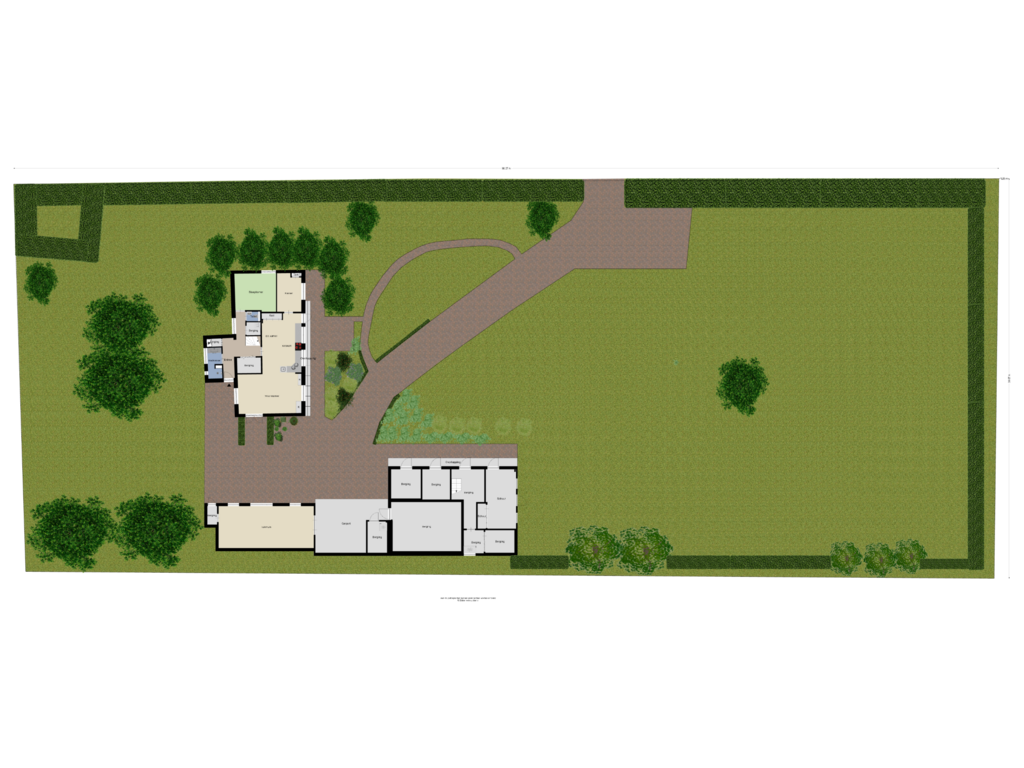 View floorplan of Begane grond-Tuin of Lijnt 2