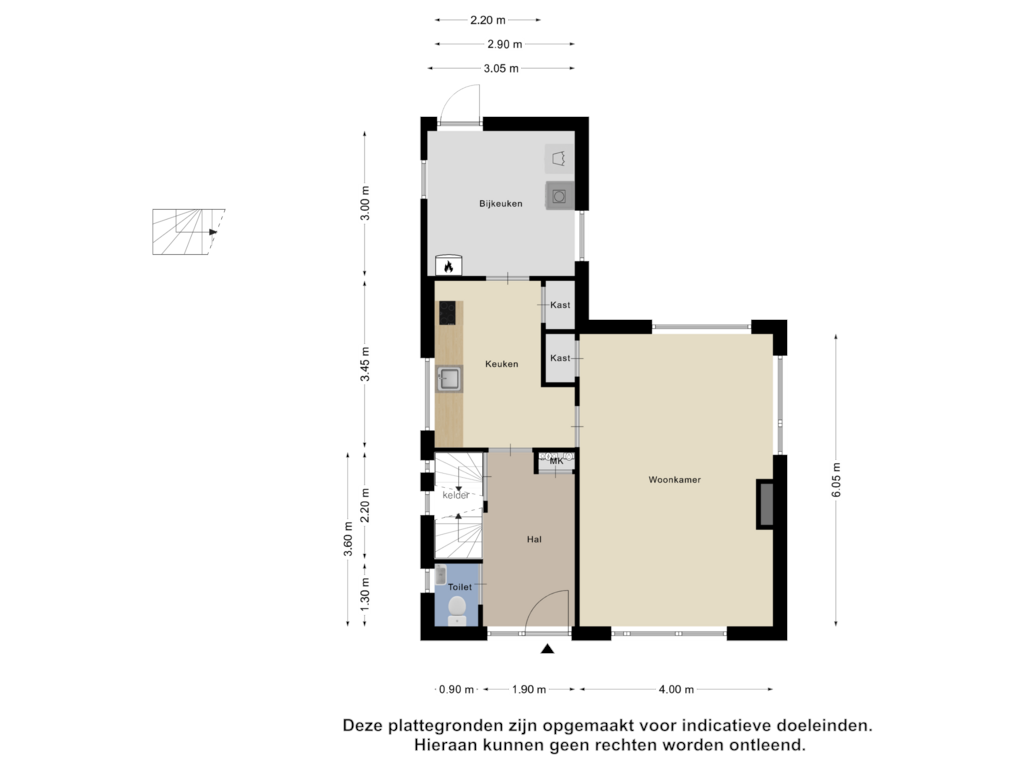 View floorplan of Begane Grond of Dr.Dreeslaan 27