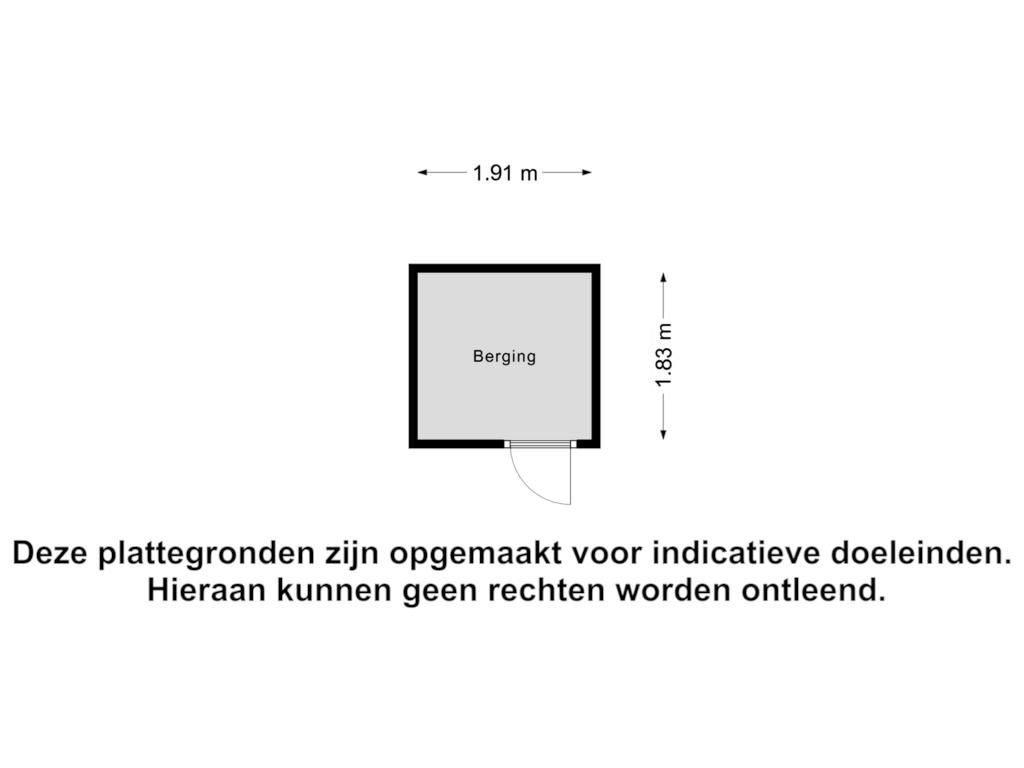 Bekijk plattegrond van Berging van Lambertus Zijlplein 106