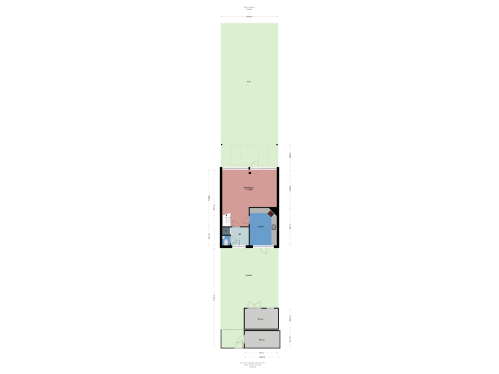 Bekijk plattegrond van Situatie van Kuiperstraat 2