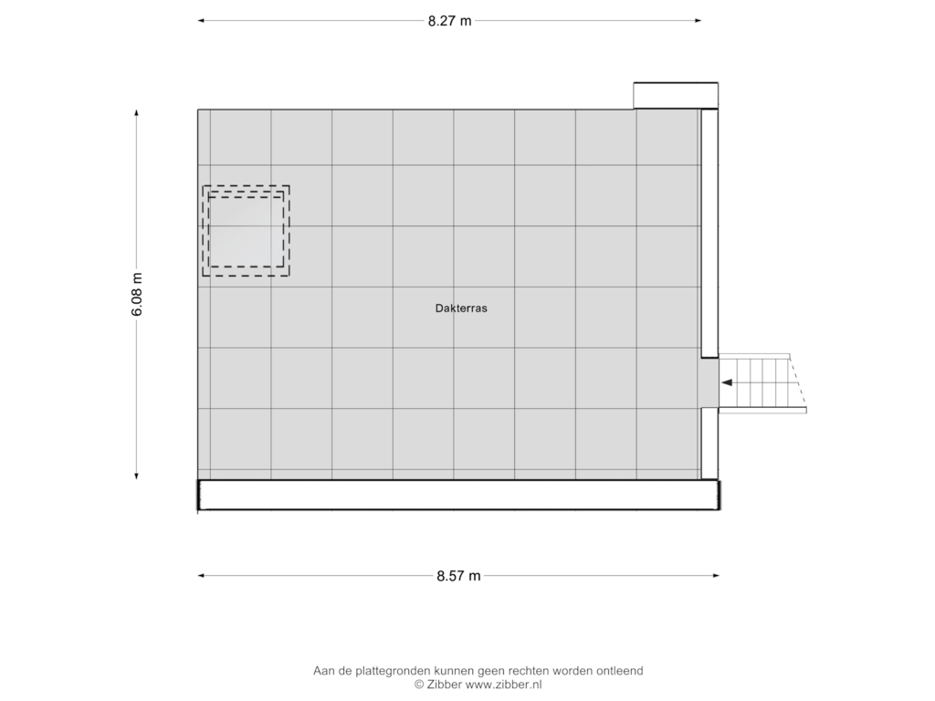 Bekijk plattegrond van Terras van Dorpsstraat 13-A