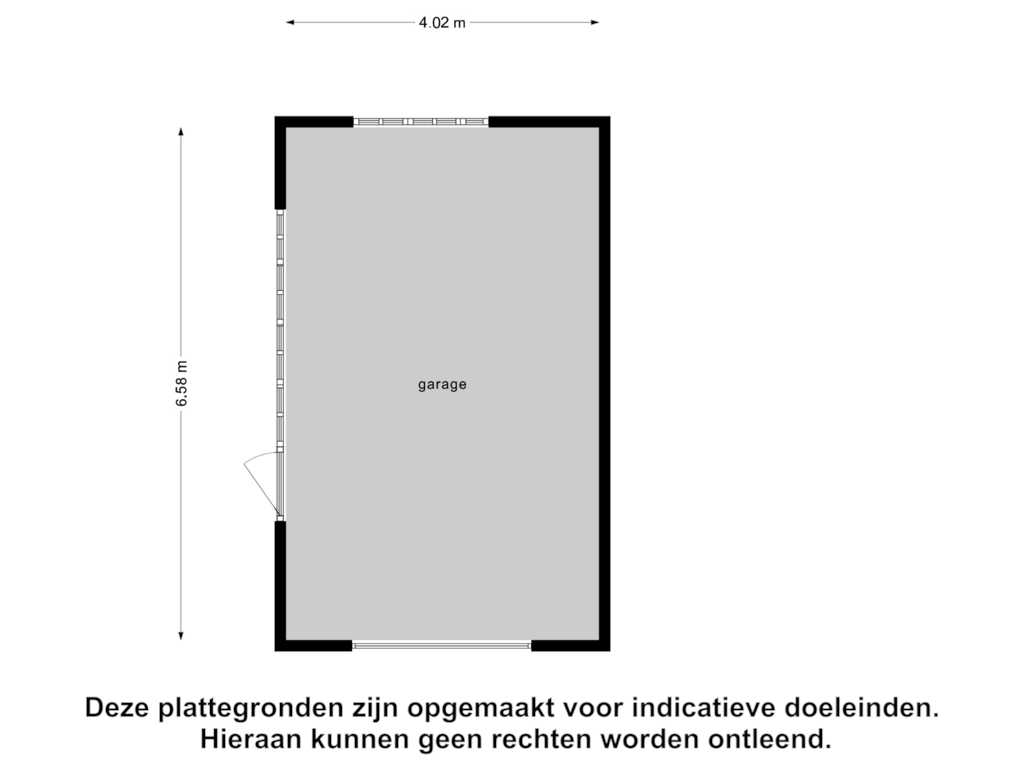 Bekijk plattegrond van Garage van Oude Rijksweg 44