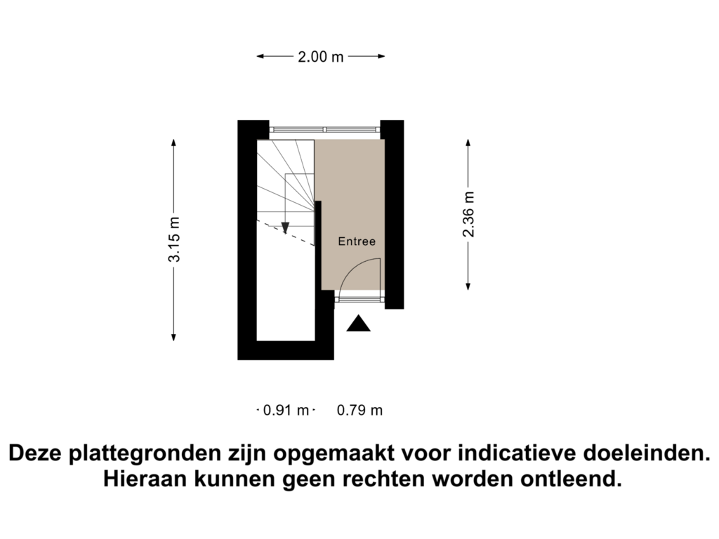 View floorplan of Begane Grond of Zomerkade 55-D