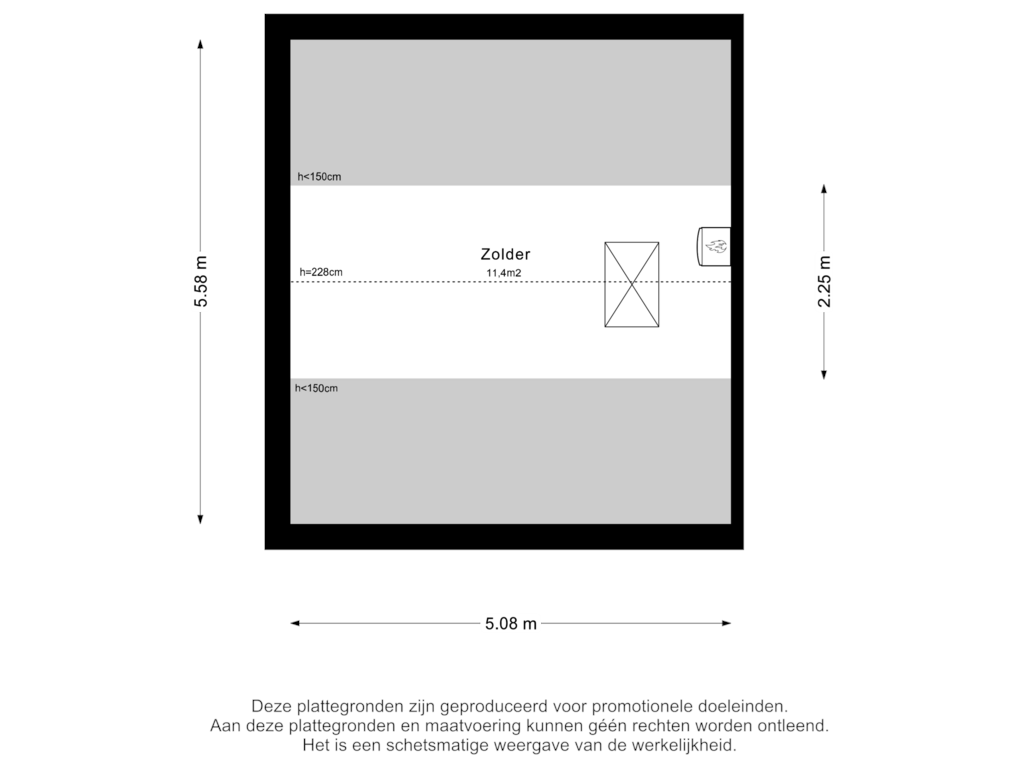 Bekijk plattegrond van 2e Verdieping van Patrijs 3