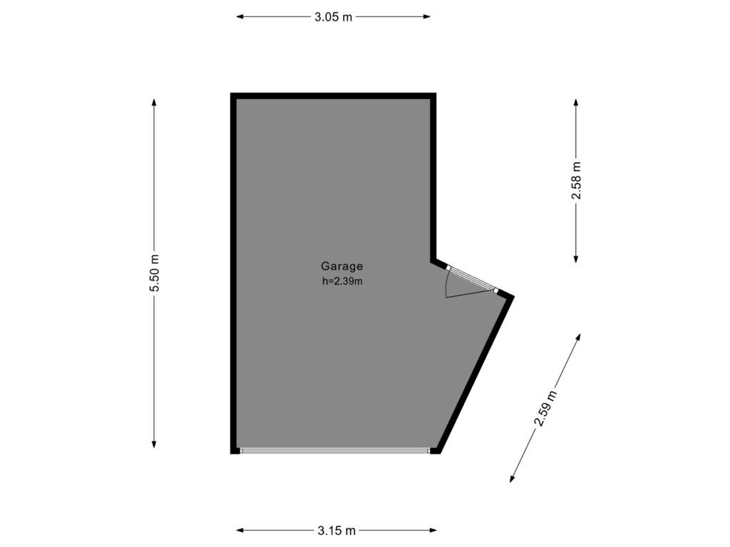 Bekijk plattegrond van Garage van Joostenplein 1