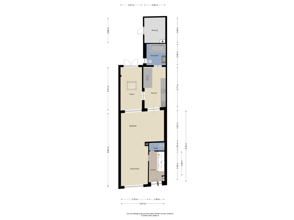 Bekijk plattegrond van Begane Grond van Heerenweg 64