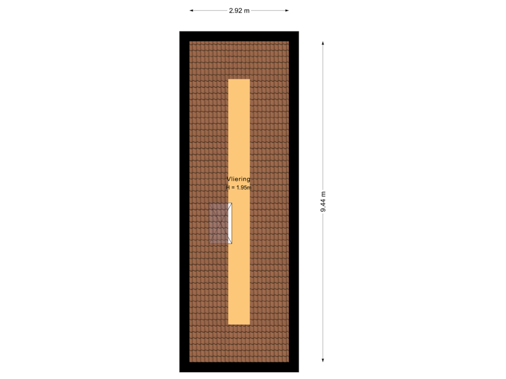 Bekijk plattegrond van Vliering van Steenakkerplein 19