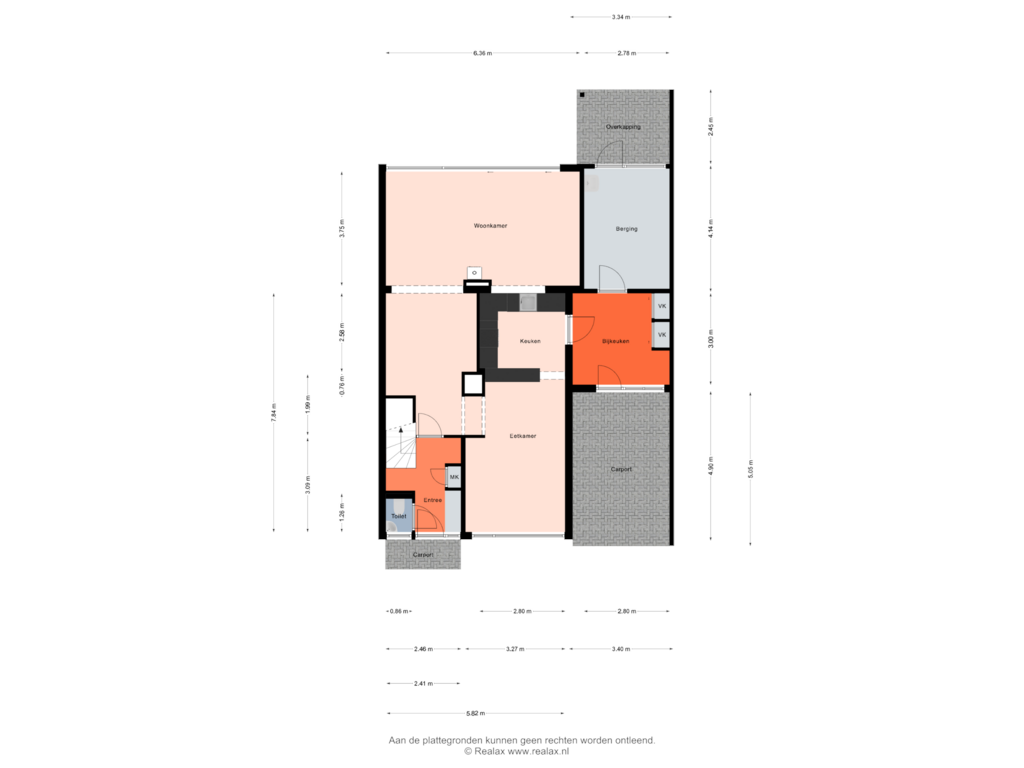 Bekijk plattegrond van Begane grond van Landsteinerstraat 8