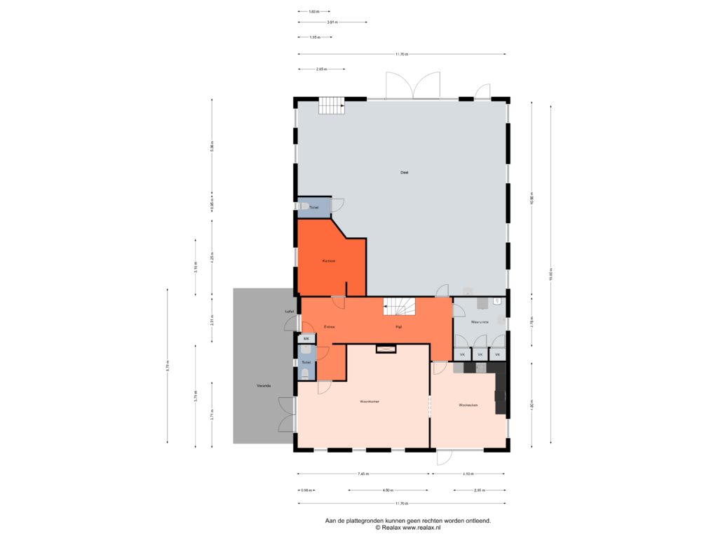 View floorplan of Begane grond of Nijverdalseweg 3