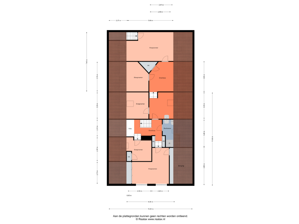 View floorplan of Verdieping 1 of Nijverdalseweg 3