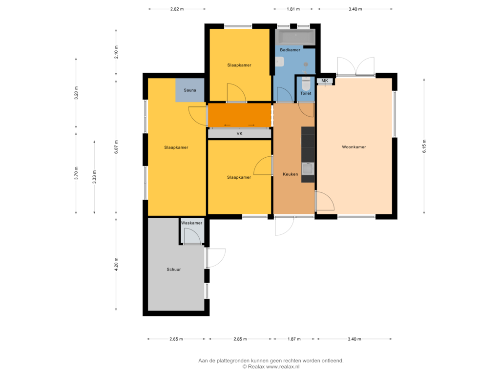 Bekijk plattegrond van Begane grond van Gasselterstraat 7-007A