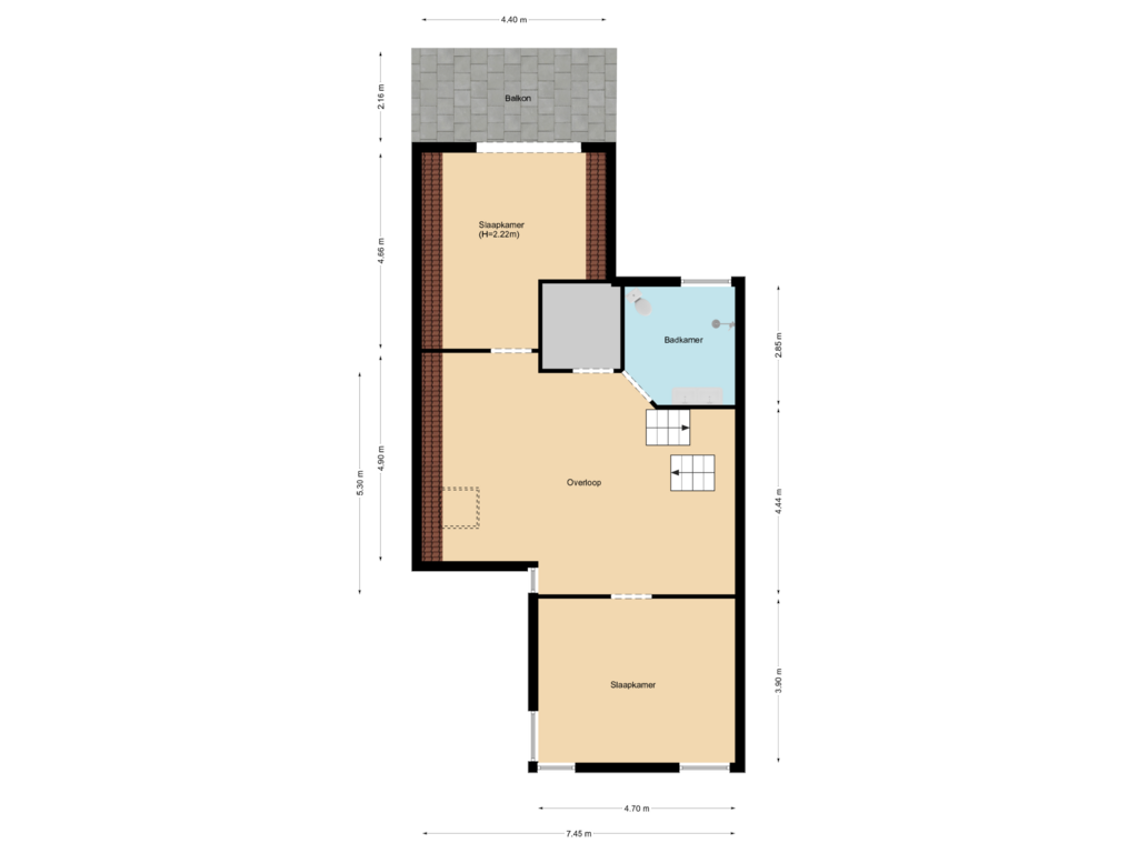 Bekijk plattegrond van Floor 2 van Hof 15