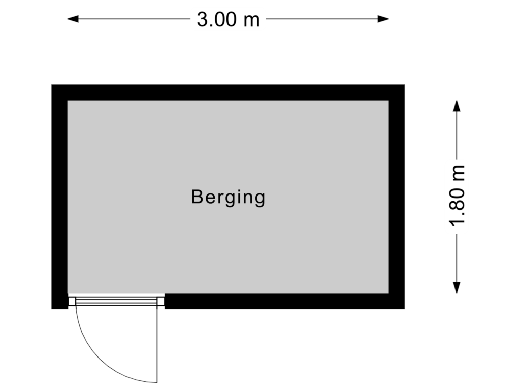 View floorplan of Berging of Minerva 12