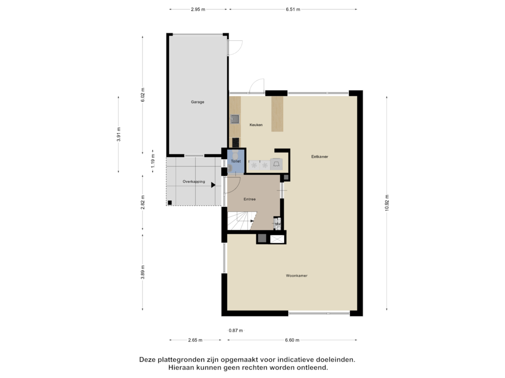 Bekijk plattegrond van Begane Grond van Vallestap 1