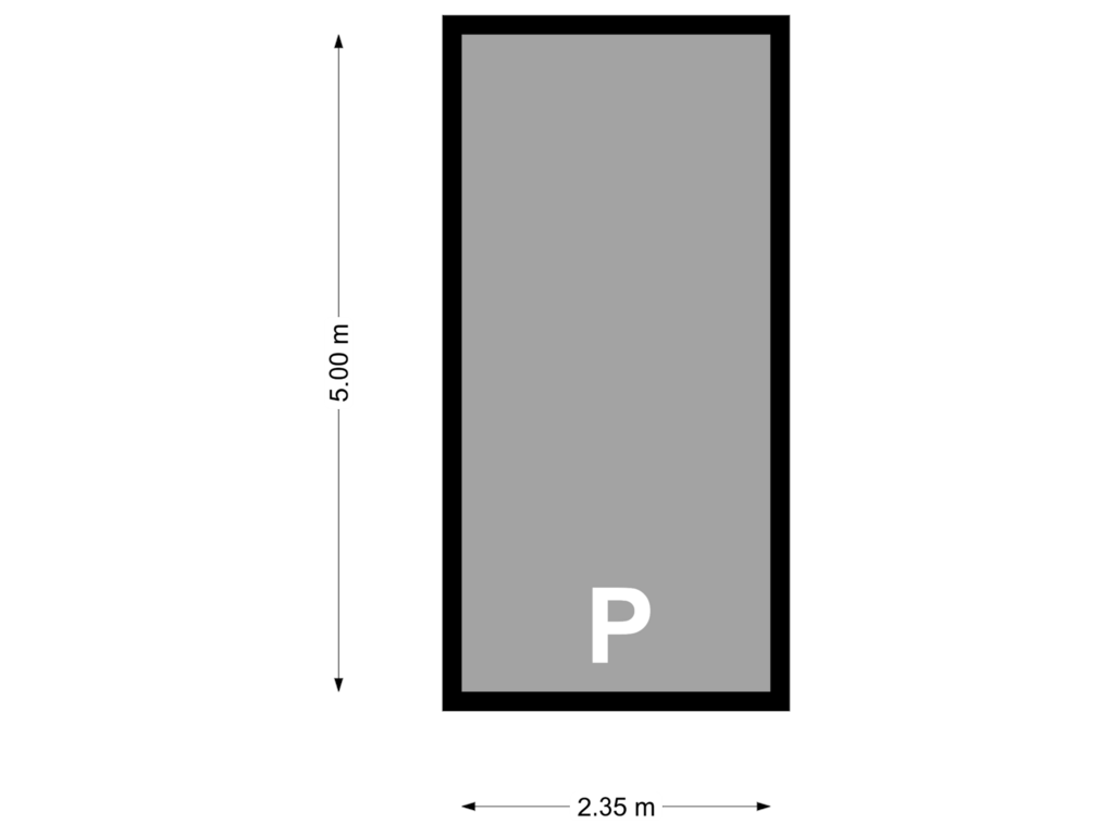 Bekijk plattegrond van Parkeerplaats van Entrepothof 66