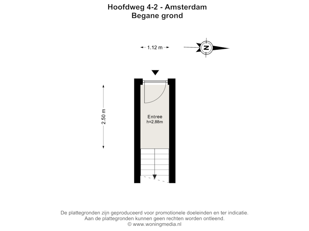 Bekijk plattegrond van Begane grond van Hoofdweg 4-2